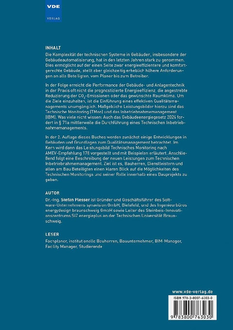Technisches Monitoring und Inbetriebnahmemanagement