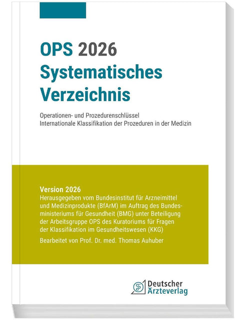 OPS 2026 Systematisches Verzeichnis