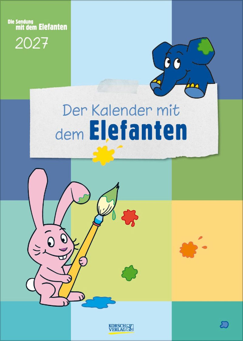 Der Kalender mit dem Elefanten 2027