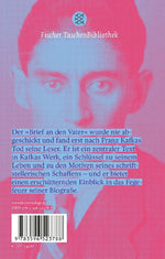 Brief an den Vater (Rückseite)