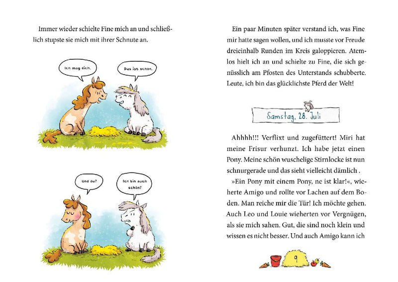 Ich bin Flocke - Alle Hufe voll zu tun! (Innenansicht)