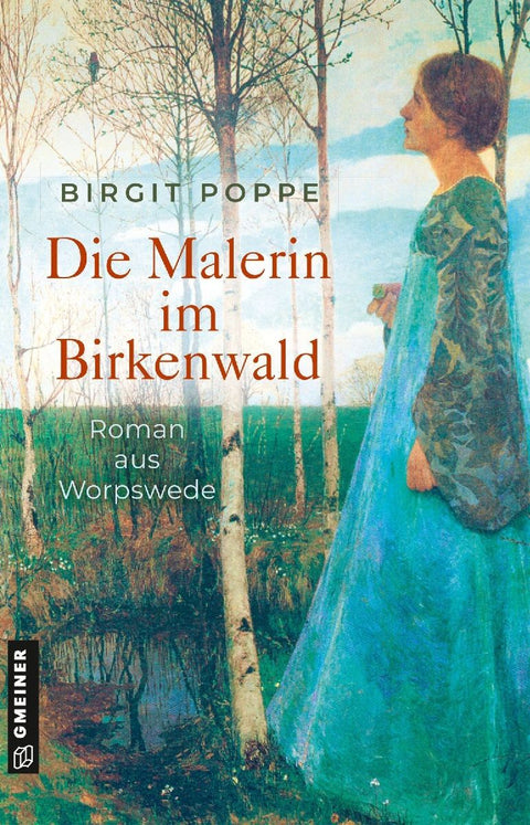 Die Malerin im Birkenwald