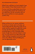 The Practice of Not Thinking (Rückseite)
