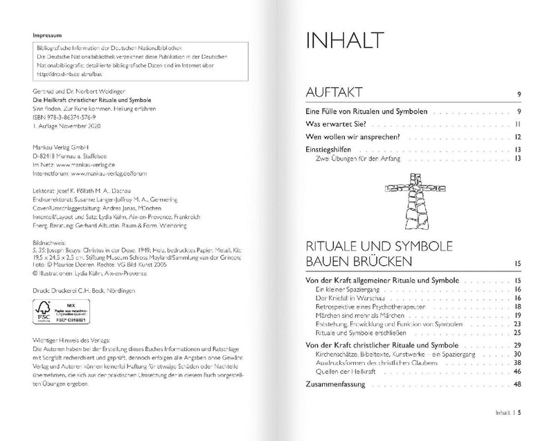 Die Heilkraft christlicher Rituale und Symbole (Innenansicht)