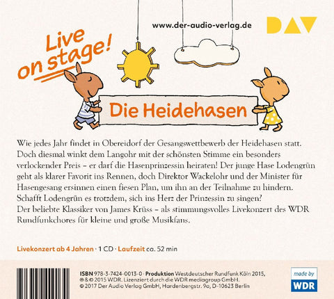 Der Sängerkrieg der Heidehasen - Live!