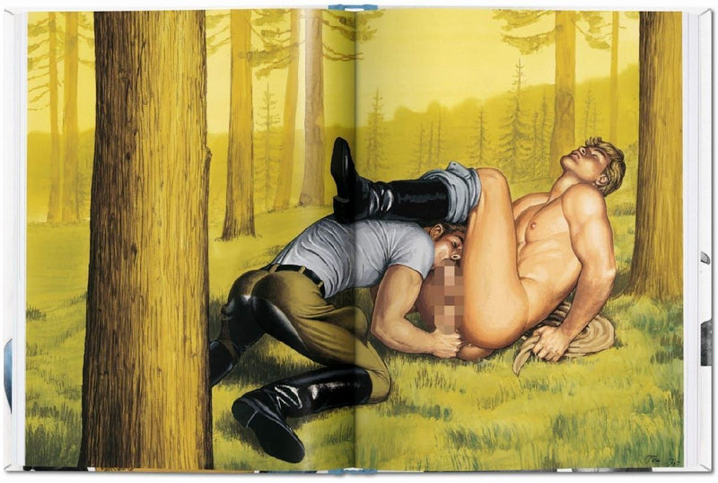 The Little Book of Tom. Blue Collar (Innenansicht)
