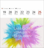 Positive-Sprüche-Kalender Postkartenkalender 2027 - mit 53 Postkarten