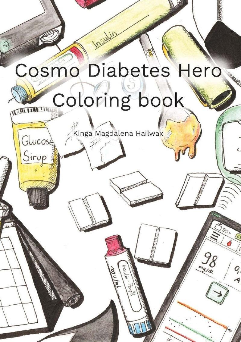 Cosmo Diabetes Hero® coloring book