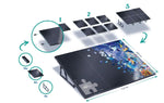 Puzzle Staffelei. 1000 Teile (Innenansicht)