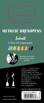 Metallic Brushpens (Grün) (Rückseite)