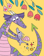 Mein Diamant-Stickerheft - Drachen