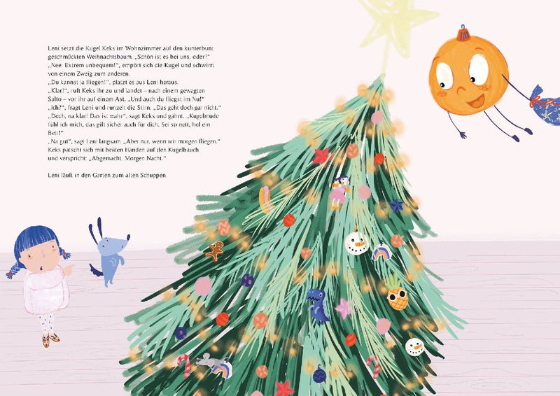 Leni und die sprechende Weihnachtskugel (Innenansicht)