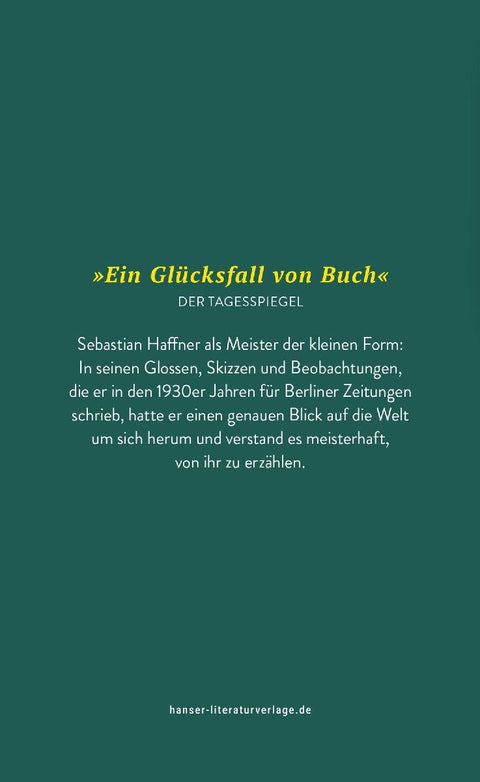 Das Leben der Fußgänger