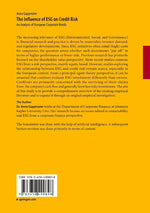 The Influence of ESG on Credit Risk (Rückseite)