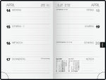 BRUNNEN 1072311907 Taschenkalender Mod. 723 2027 A7, Kunststoff, schwarz