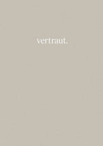 vertraut.