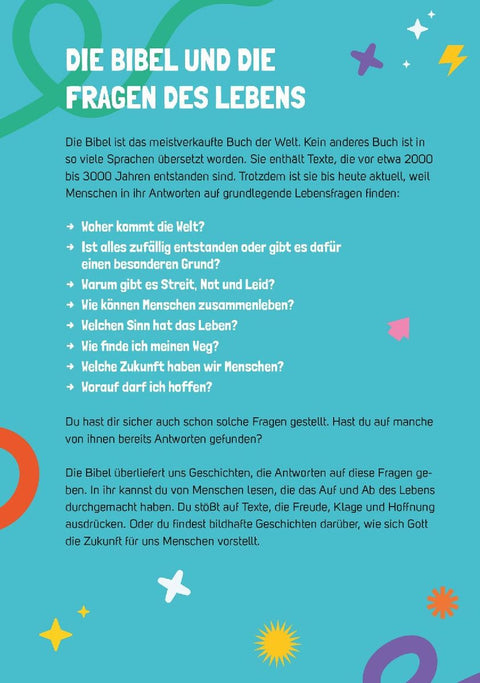 BasisBibel. Kids-Edition. Kinderbibel ab 8 Jahren mit Altem und Neuem Testament für Einsteiger als moderne Bibelübersetzung. Biblische Geschichten und Bibelwissen einfach erklärt
