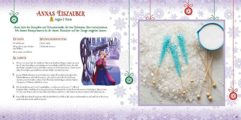 Disney: Weihnachtskochbuch (Innenansicht)