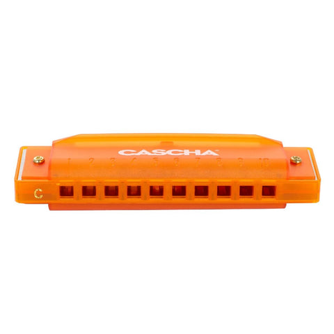 Fun Blues Mundharmonika Orange (incl. hard case and flyer)