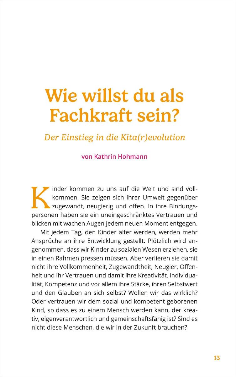 Kitarevolution Band 1. Zeit für Veränderung (Innenansicht)