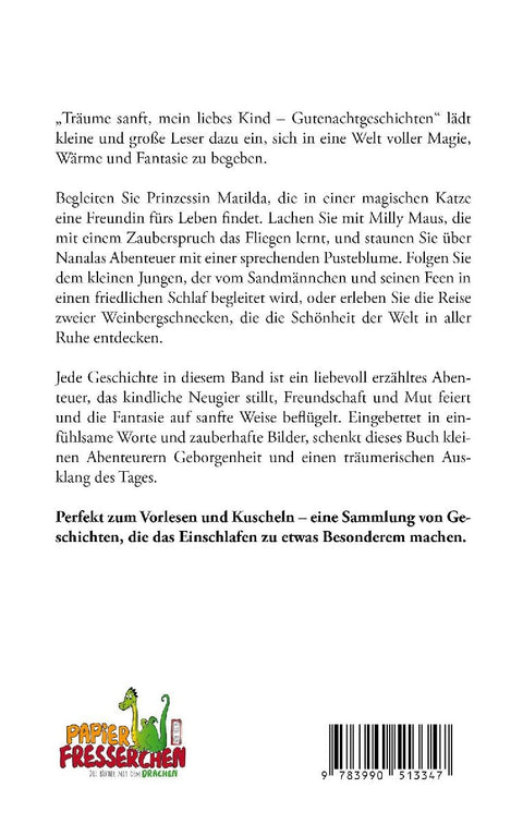 Träume sanft, mein liebes Kind - Gutenachtgeschichten