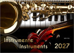 Musikinstrumente, ein Musik-Kalender 2027, DIN A4