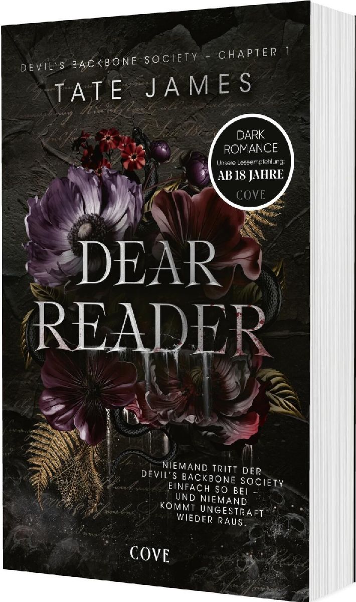 Dear Reader (Devil's Backbone Society 1)