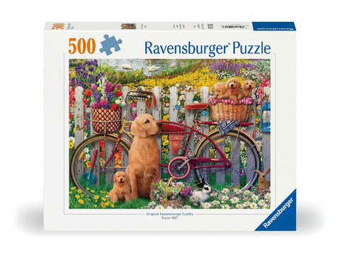 Erwachsenenpuzzle 500 Teile - Ausflug ins Grüne