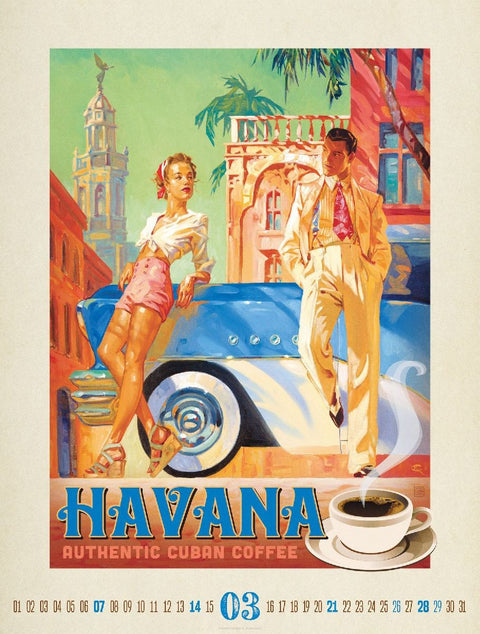 Coffee Time Kaffee-Plakate-Kalender 2027