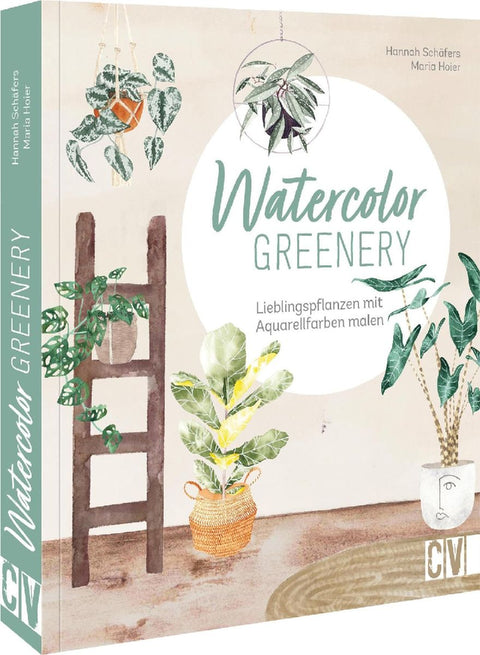 Watercolor greenery