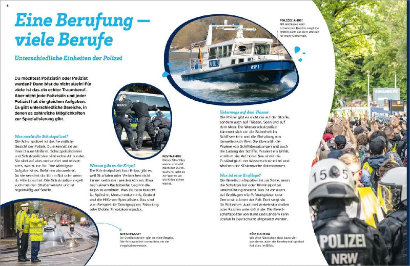 WAS IST WAS Polizei. Für dich im Einsatz (Innenansicht)