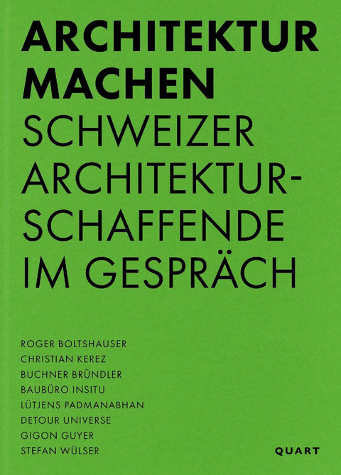 Architektur machen