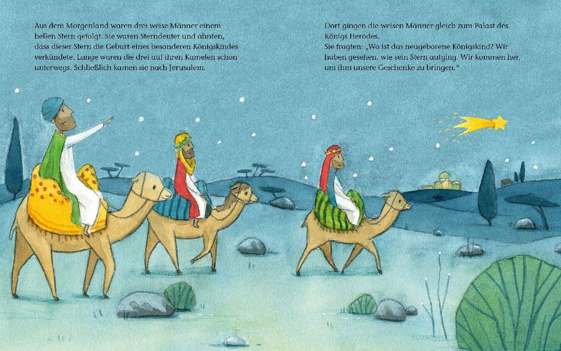 Die Weihnachtsgeschichte (Pappbilderbuch) (Innenansicht)