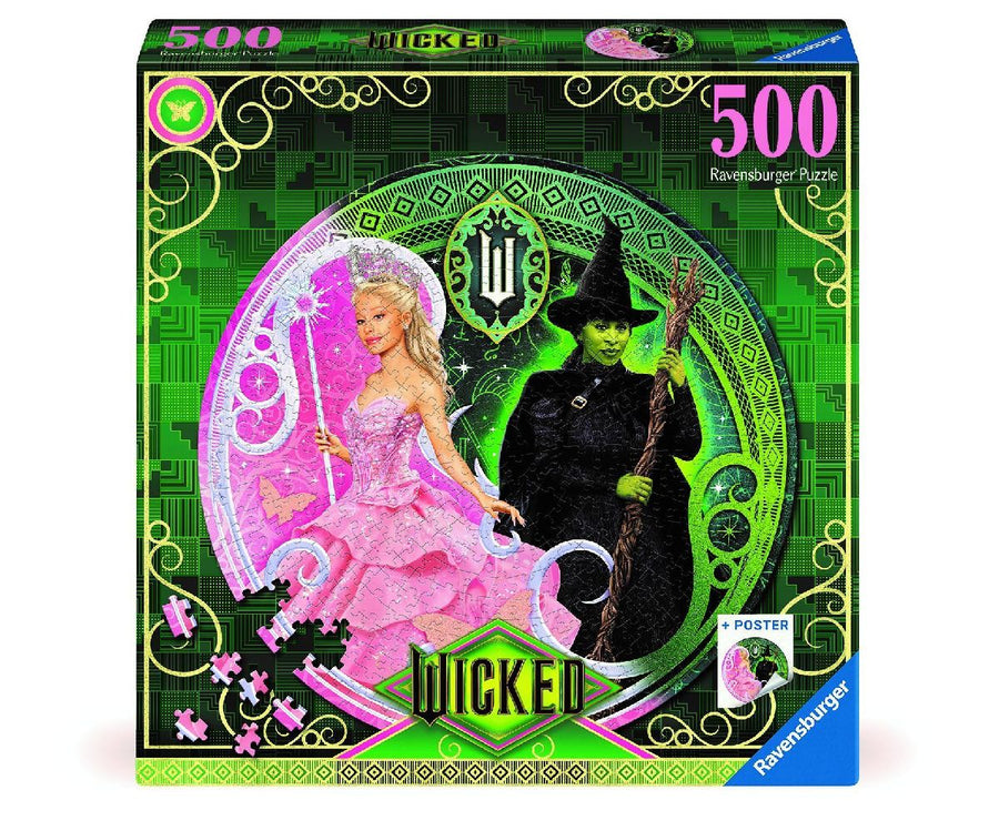 Erwachsenenpuzzle 500 Teile - Wicked - Eine Geschichte in zwei Hälften