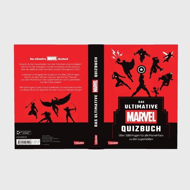 Marvel: Das ultimative MARVEL Quizbuch (Innenansicht)