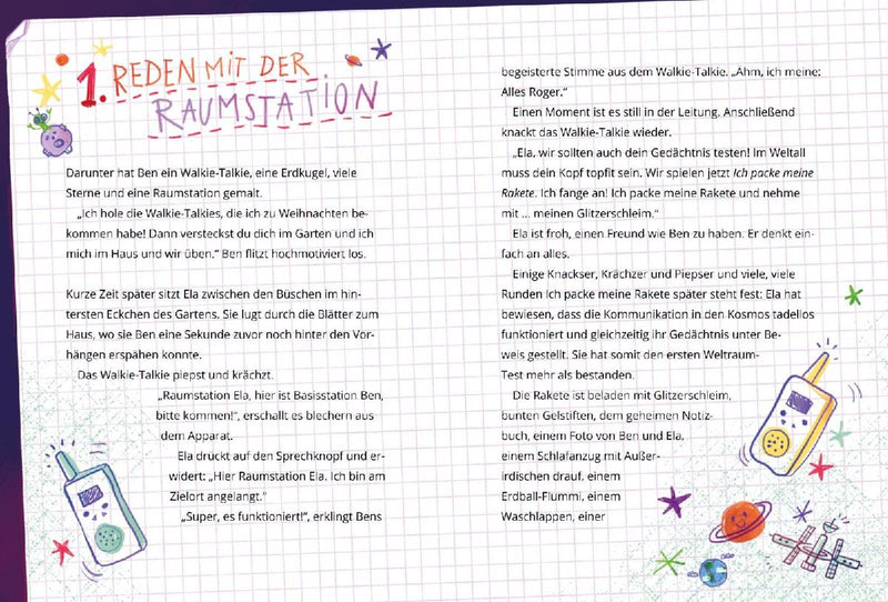 Als Ela das All eroberte (Innenansicht)