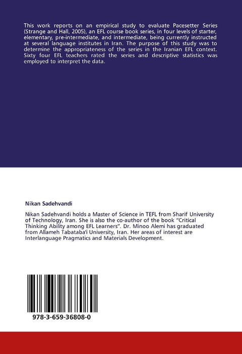 An Evaluation of Pacesetter Series in the Iranian EFL Context