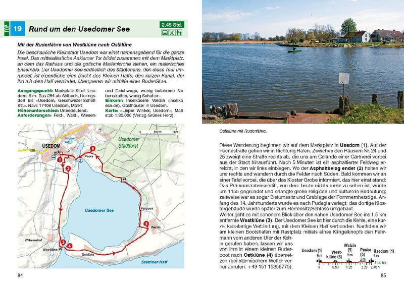 ROTHER Wanderführer Usedom (Innenansicht)
