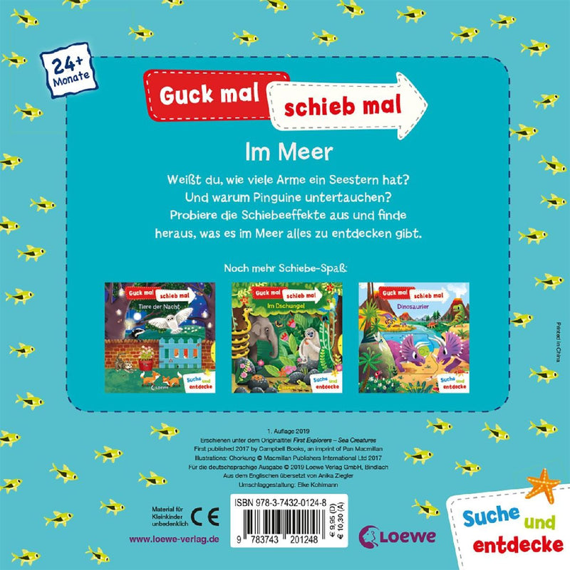 Guck mal, schieb mal! Suche und entdecke - Im Meer (Rückseite)