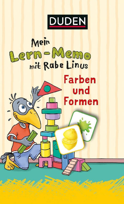 Mein Lern-Memo mit Rabe Linus  Farben und Formen