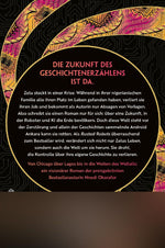 Tod der Autorin (Rückseite)