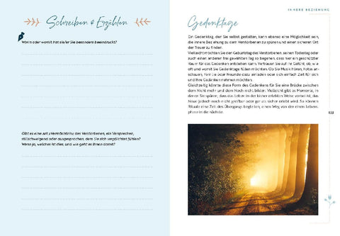 Zurück ins Leben - Mein persönliches Trauerarbeits-Buch