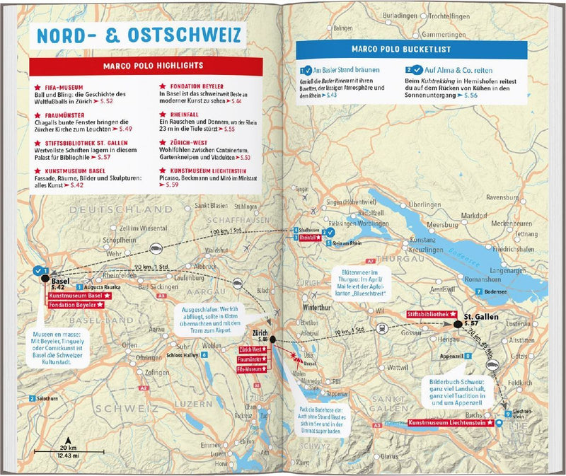 MARCO POLO Reiseführer Schweiz (Innenansicht)