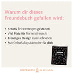 Freundebuch - Handlettering - Meine Freunde (Innenansicht)