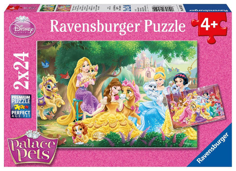 Disney Prinzessin: Beste Freunde der Prinzessinnen. Puzzle 2 x 24 Teile