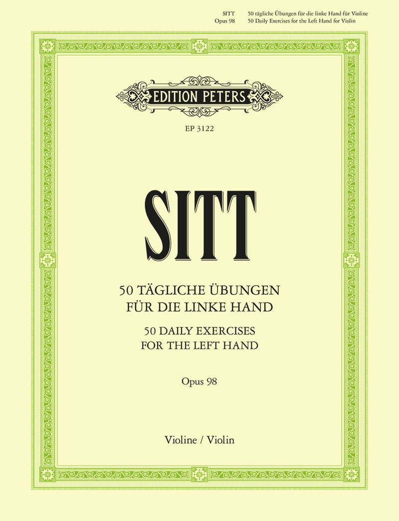 50 tägliche Übungen für Violine op. 98