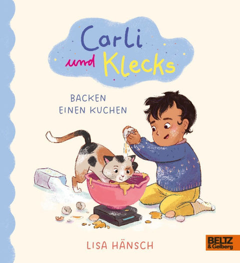 Carli und Klecks backen einen Kuchen