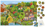 Look and Find - Fairy Tales - Red Riding Hood (Puzzle 54 Teile) (Innenansicht)