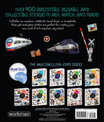 Eyelike Stickers: Trains (Rückseite)