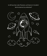 Mein leuchtendes Einhorn-Kritzkratz-Buch (Innenansicht)